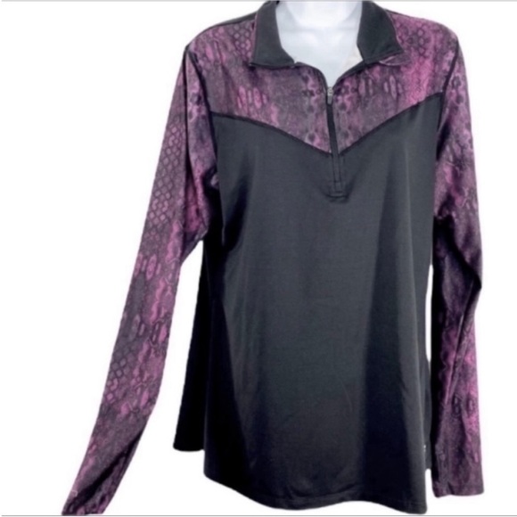 BCG snakeskin workout pullover jacket XL - Picture 4 of 8